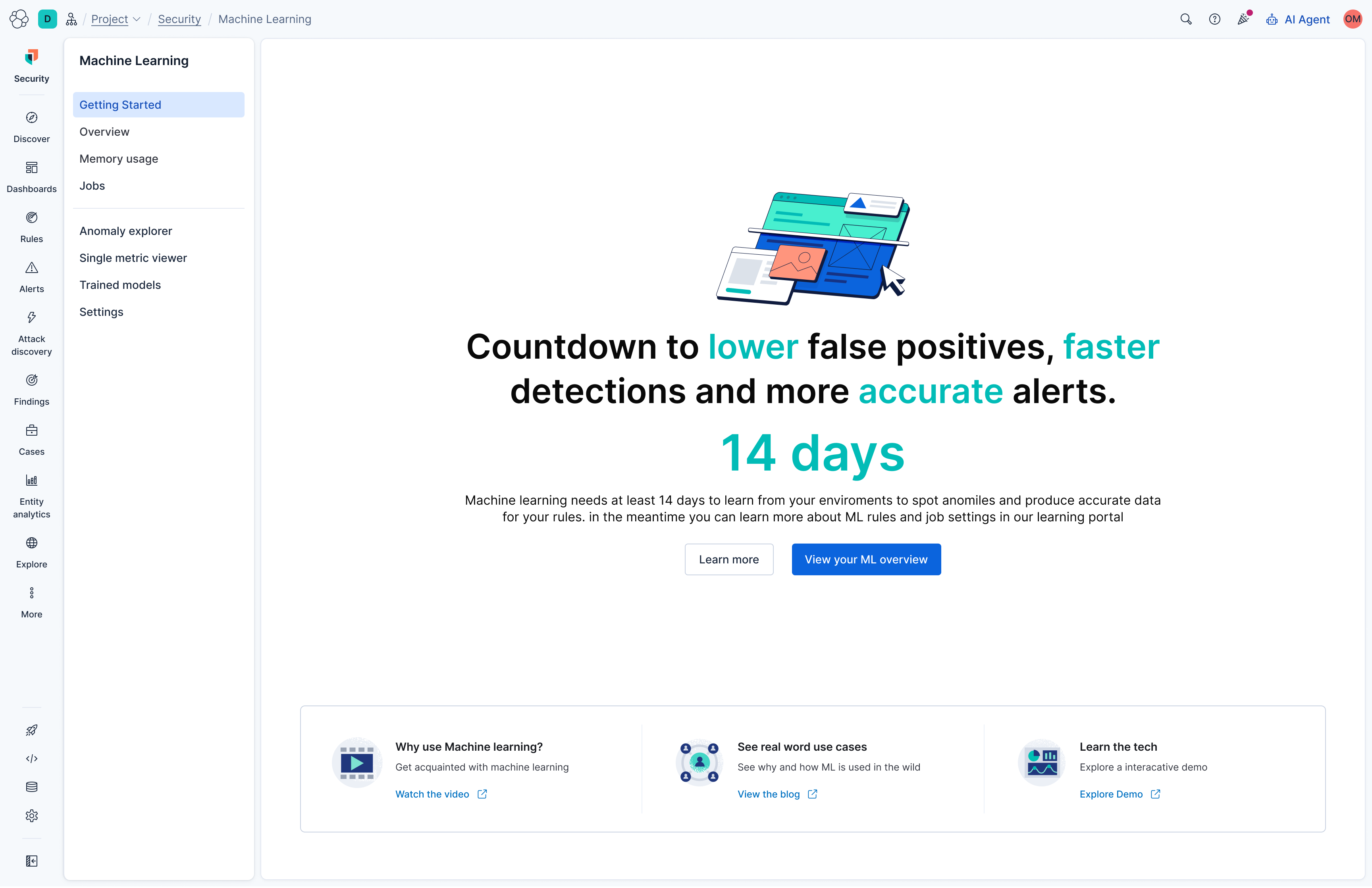 Countdown to lower false positives, faster detections and more accurate alerts, 14 days